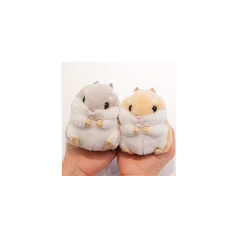 Hamster Keychains, Mini Plush Animal Charms Keyrings, Stuffed Backpack Handbag