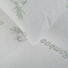 Dreamaker Twin Pack Bamboo Knitted Waterproof Pillow Protector, Naturally Anti-Microbial