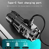 SLIVERSET Portable USB Rechargeable Flashlight, high Brightness Wick, Fast Charging