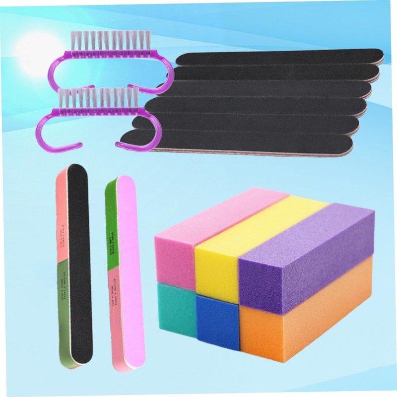 Vaguelly 1 Set Professional Nail File of Durable Polishing Sanding