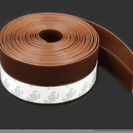 Door & Window Gap Seal Weatherstrip - Balcony Insulation & Draft Blocker for Energy Saving Winter Insulation Translucent 45mm 15ea
