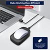 INFOTOP Mouse Jiggler, Ultra Slim, 20dB Quiet & Noiseless, Undetectable
