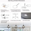 Adetu 4 inch Gimbal led recessed Light, 360°+90° Adjustable Directional