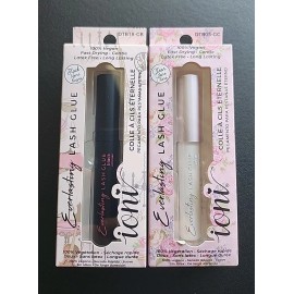Ioni Everlasting Eyelash Glue, Black/Clear, Set Of 2