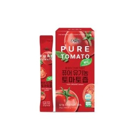 퓨어 유기농 토마토즙 20g 14포 x 1박스 없음