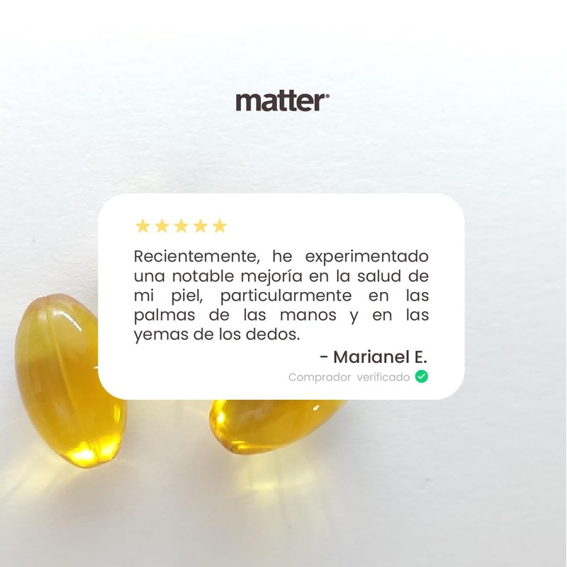 Matter Smart Nutrients Natural E Complejo de Vitamina E, Antioxidante