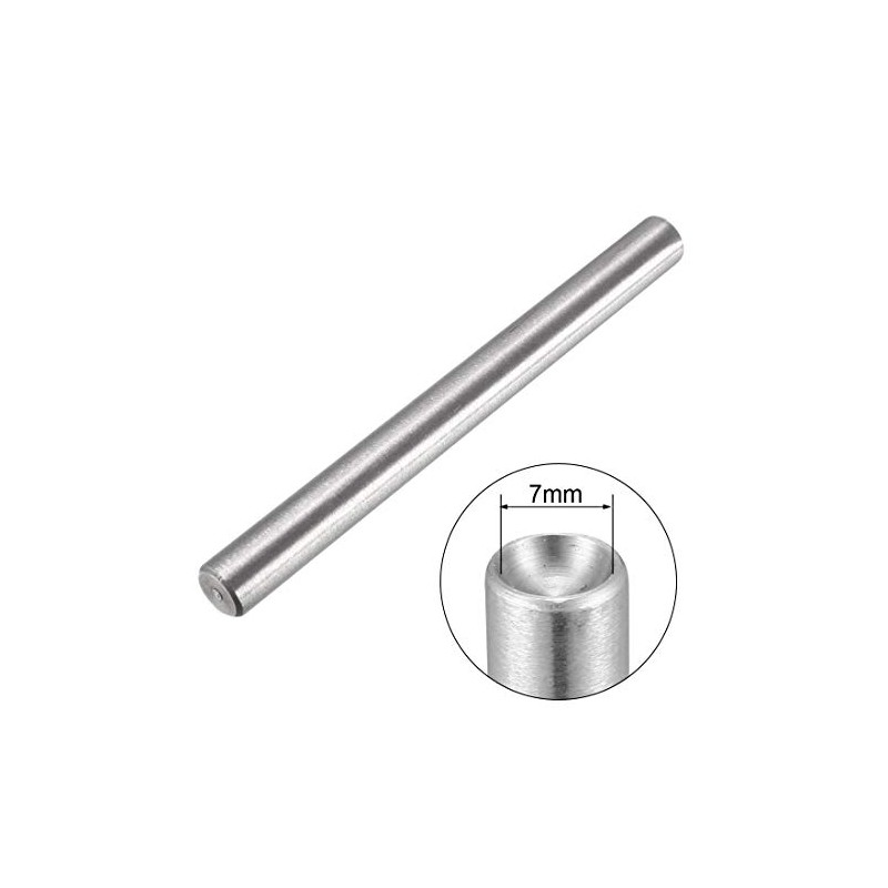 sourcing map Leathercraft Accessories Steel Mushroom Hole Punch Tool for