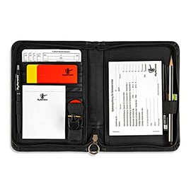 MyReferee Referee Set Original Football Including Game Note Cards, Ballpoint Pen, Whistle and Much More | Referee Set | Schiri