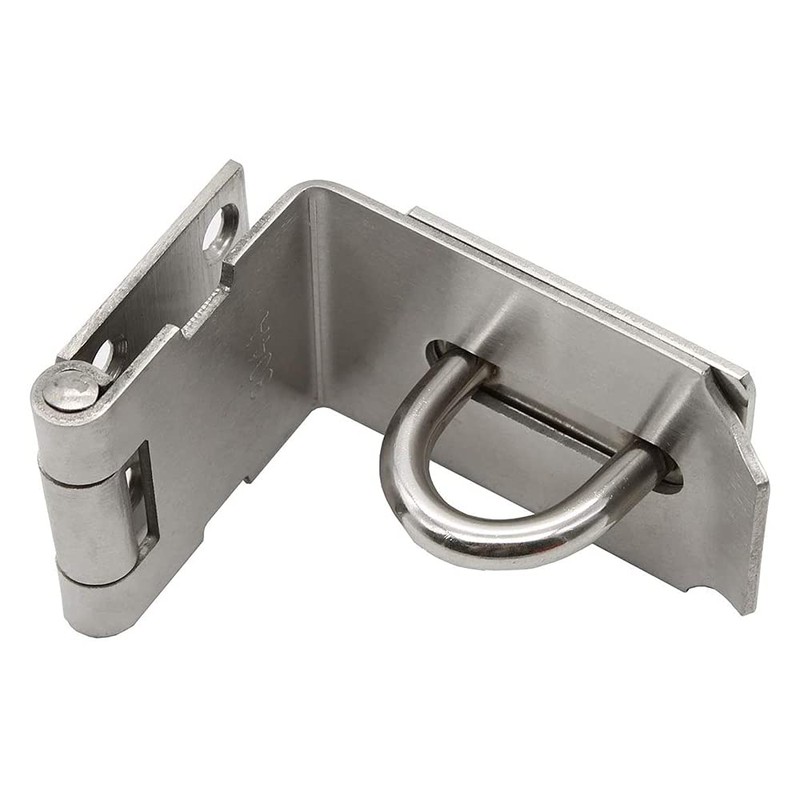 WANLIAN 2 Pieces 90 Degree Right Angle Padlock Hasp Door