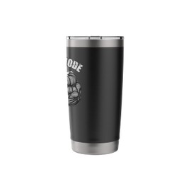 Gorilla Mode Gym Ape Fitness Coach Swole Monkey Stainless Steel Insulated Tumbler