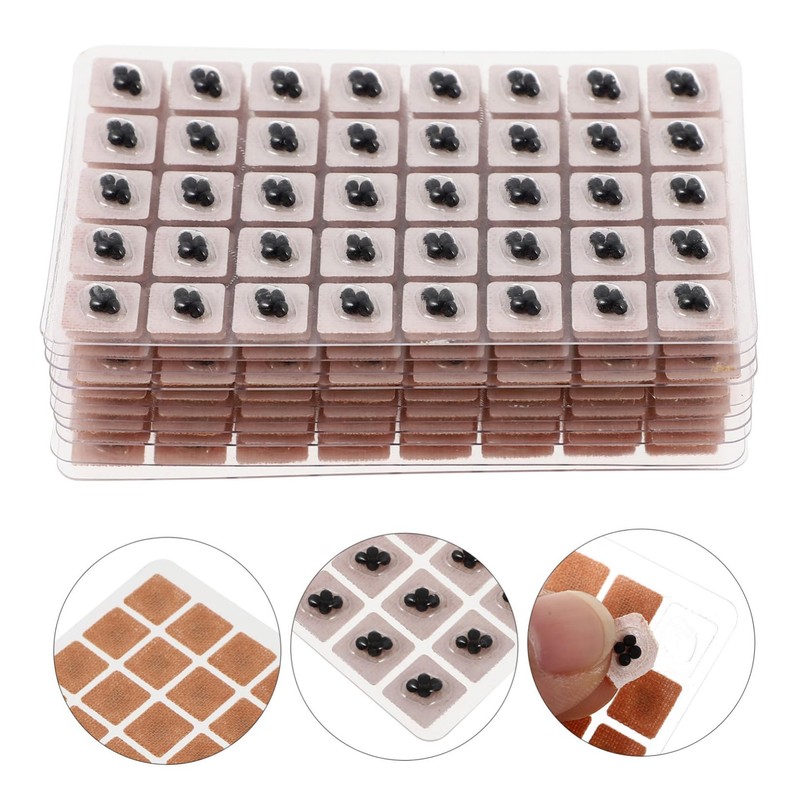 TOVINANNA 1200pcs Ear Acupoint Patches Ear Massage Stickers for Adults