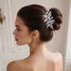 Coucoland Wedding Headband for Brides - Handmade Leaf Bridal Headpiece