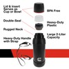 Cummins CMNTHERMOSBK Large 2-Liter Stainless Steel Insulated Water Bottle 67-Ounce