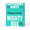 12 x Peppersmith English Xylitol Mints Mighty Box 100 Mints