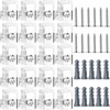 Tatuo 20 Pcs Mirror Holder Clips Bulk for Mirrors up