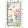 Wilmington Prints - Hydrangea Mist - Toile - Pink, Fabric