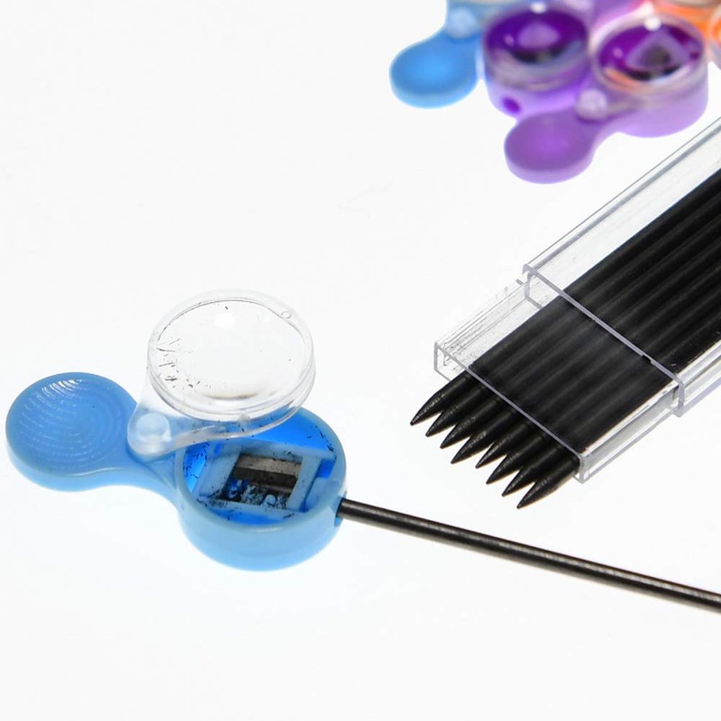 WEKOIL 2.0 Lead Pointer Pencil Sharpener, Mini 2mm Leads Sharpener,