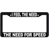 Need for Speed License Plate Frame - Wings Aviation