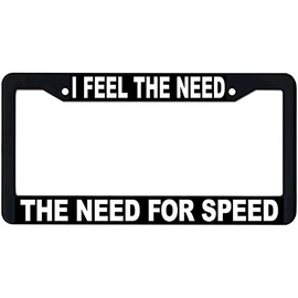 Need for Speed License Plate Frame - Wings Aviation