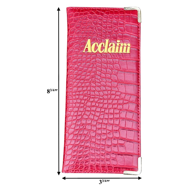 Acclaim Rigid Lawn Bowls Bowling Scorecard Holder Lightly Padded Synthetic