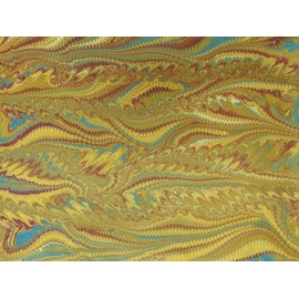 Ahsen Ebru Marmorierkamm 35 cm – 5 mm Zahnabstand | Kein Haarkamm | Handgefertigter Ebru-Kamm aus Edelstahl & Holz | Werkzeug für Klassische Marmoriertechniken