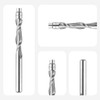 SpeTool Flush Trim Spiral Router Bit 1/4" Shank Bottom Bearing