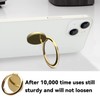 Metal Cell Phone Ring Holder Finger Ring Stand, 360 Degree