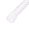 WedDecor 2mm White Nylon Braided Cord, 50 Meters - Ideal