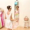 MEPIG Foldable Acrylic Full Length Mirror with Handle, Colorful, Four-Fold