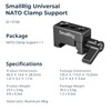 SmallRig NATO Clamp, Quick Release Clamp with 1/4" 3/8" M2.5