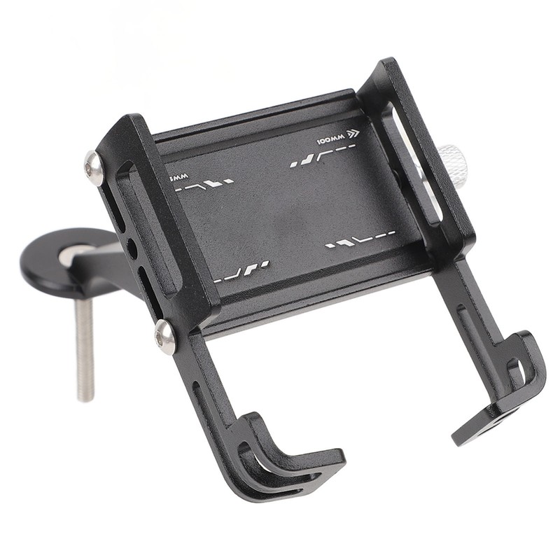 Bike Stem Phone Mount Holder Aluminum Alloy Adjustable Bicycle Phone