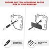 Mofun Evolution Inner Single Cam Bearing Puller Tool Compatible with