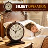 Silent Quartz Desk Clock, Beautiful and Convenient Clock