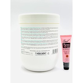Maxy Look Hair Recipe Feed Your Hair Mask 1000 ml /33.8 fl oz - Free Lip Plumping Gloss 10ml (Collagen- Protecting Mask)