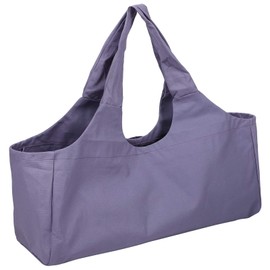 Yoga Mat Bag Tote Bag Large Capacity Lightweight Durable Travel Women Gift Stylish (Purple)