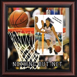 Crossroads Home Décor Basketball Picture frame, Great Team Gift Ideas or Gifts for Coaches Basketball, 9712W