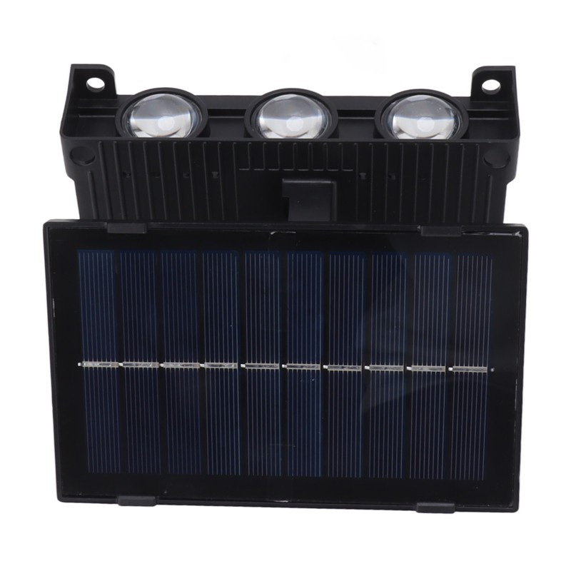 Solar Outdoor Lights Waterproof 6 LED Bulbs Ambient Outdoor Wall