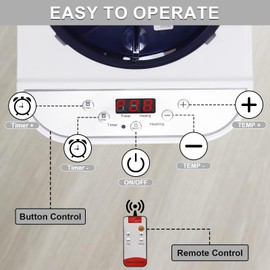 Dpwrrot Sauna Steamer Machine, 4 Liter 1500W Steam Generator for Sauna, Sauna Steamer Pot with Remote Control for Home SPA Shower Body Relaxation Body Detox, Adjustable Steam Settings