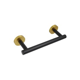kimzcn 9-Inch Towel Bar SUS 304 Stainless Steel Towel Rack Wall Mounted Towel Rail Towel Rod for Bathroom Modern Style Black & Gold