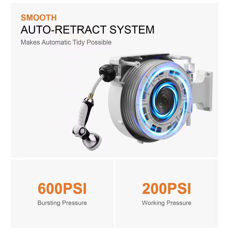 HOZEREEL Smart Sereis Mounting Bracket for Wall Mounted Hose Reel,