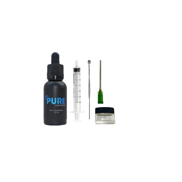 Pure Liquidizer Blue Raspberry Kit (30 ML) Dilute Shatter Wax Concentrates Terpenes