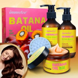 Immetee Juego De Champú Y Acondicionador, Ingredientes Natur