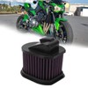 Motorcycle Air Filter High Flow Washable Reusable Wearproof Replacement for