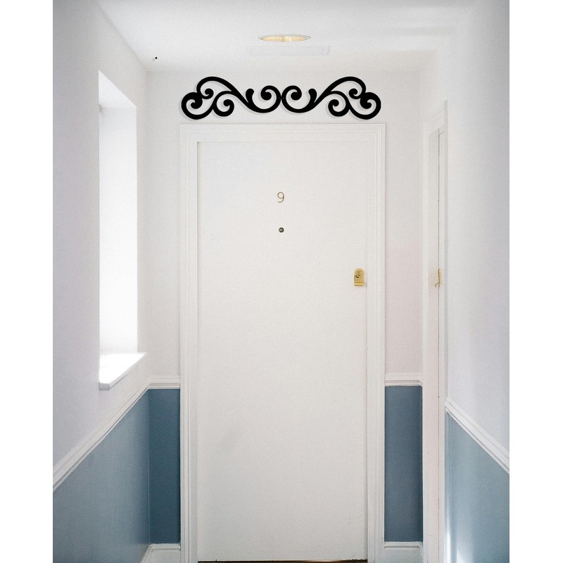 Benziso Metal Scroll Wall Art Traditional Iron Wall Decor Wall