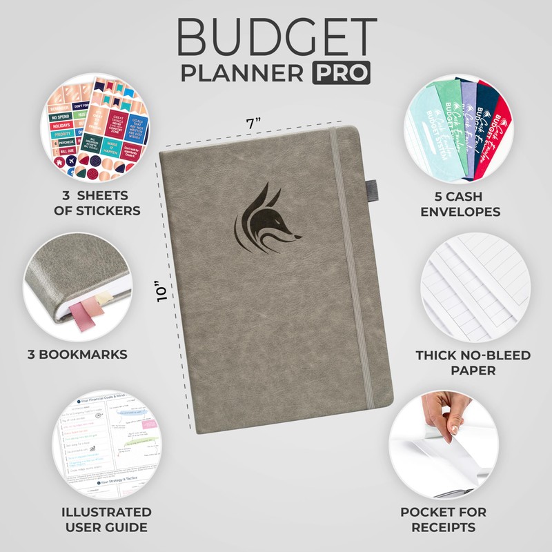 Clever Fox Budget Planner PRO - Financial Organizer + Cash