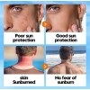 Protector Solar Para Hombre, Aclarante, No Graso, Spf 90