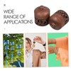 Baluue 2pcs DIY Wood Lantern Sachet for Aromatherapy Decorative Incense