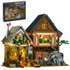 BNG Medieval Cabin Building Set, House Building Block Set with