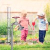Relaxdays Rain Gauge Tap with Ground Spike Rustic Rain Gauge