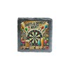 Darts & Drinks Night! Slate Coaster – Perfect Bar Décor